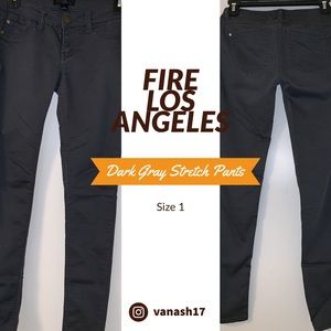 Fire Los Angeles
Dark Grey Stretch jeans